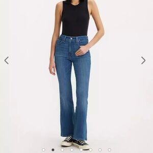 Levi’s 726 high rise - medium wash